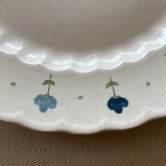 Vernon Ware True Blue by Metlox dinner plate - Picture 2 of 4